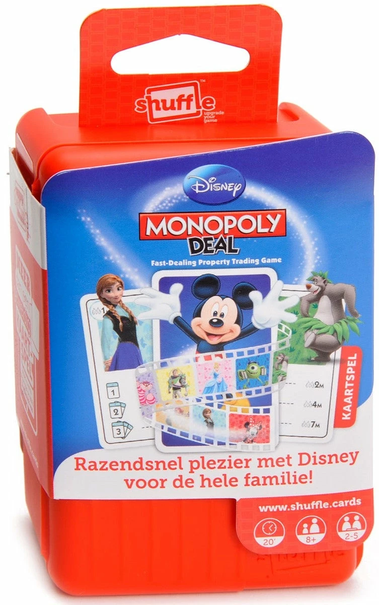 Monopoly Deal Disney SHUFFLE 3 Monopoly Deal Disney SHUFFLE