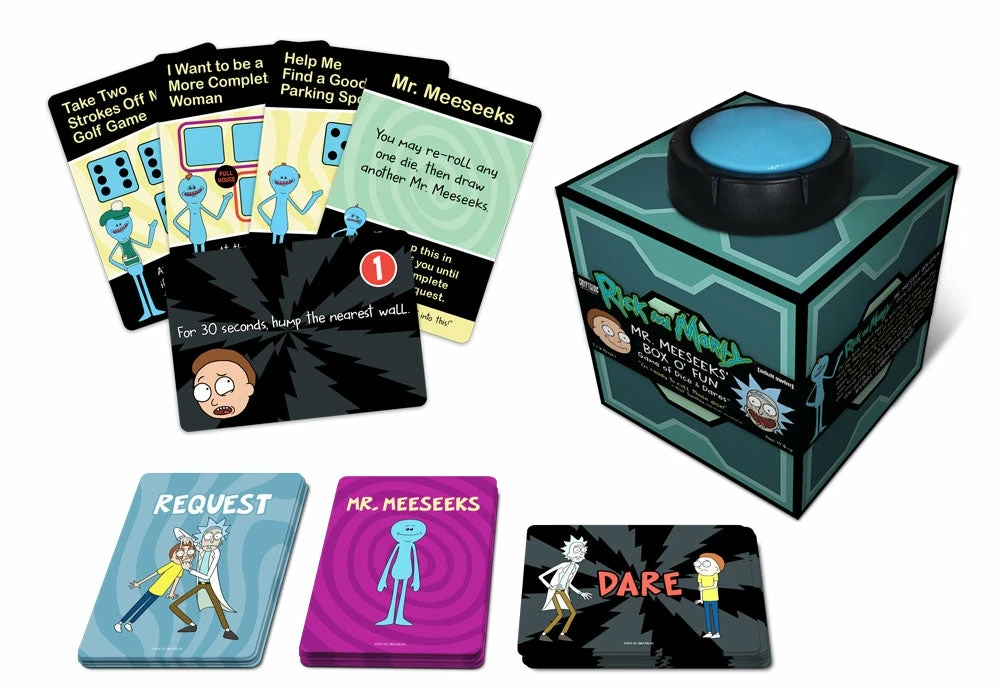 Mr. Meeseeks Box O Fun - Rick And Morty Dice Game 3 Mr. Meeseeks Box O Fun - Rick And Morty Dice Game