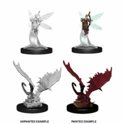 Wizkids Pseudodragon & Sprite - Nolzurs Marvelous Unpainted Miniatures