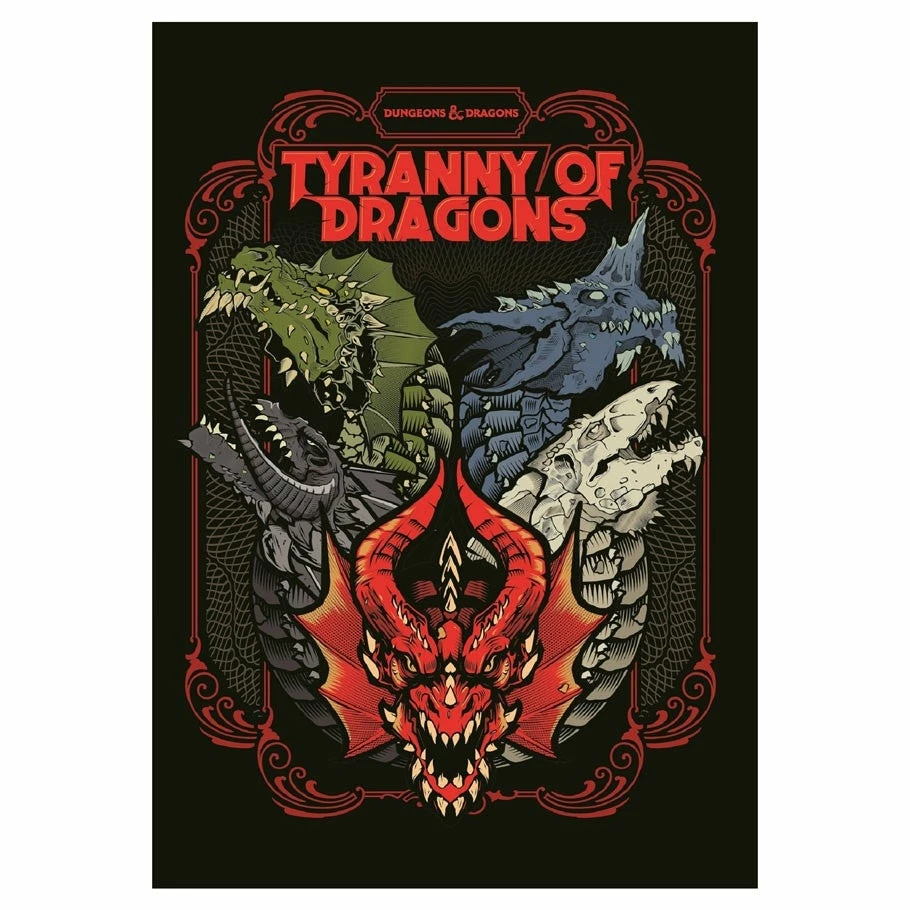 Tyranny Of Dragons - Dungeons & Dragons - Alternate Cover 3 Tyranny Of Dragons - Dungeons & Dragons - Alternate Cover