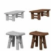 Wooden Table & Stools - WizKids Deep Cuts Unpainted Miniatures -WINNING MOVES Shop wooden table stools wizkids deep cuts unpainted miniatures