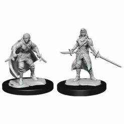 Half-Elf Female Rogue - D&D Nolzurs Marvelous Unpainted Miniatures
